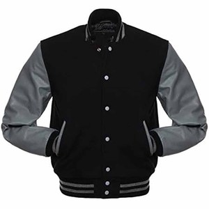 <b>Top</b> Selling Premium Quality Pakistan Made Varsity Baseball Jackets Unisex with Modern Oversized Fit Cartoon Print Front Logo - Product Image 3
