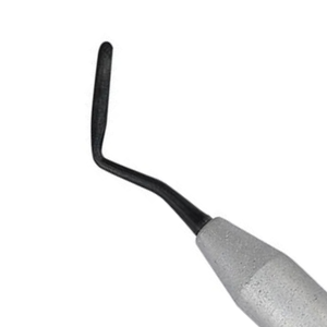 2 Periotomes antérieurs noirs en acier inoxydable revêtu de noir, instrument chirurgical d'extraction dentaire, outil de précision - Product Image 4