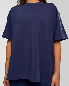 เสื้อยืดสไตล์เกาหลีทรงเข้ารูปสำหรับผู้หญิง ผ้าสแปนเด็กซ์/คอตตอน แบบเรียบ ดีไซน์วินเทจสั่งทำได้ มีสีและขนาดให้เลือกตามต้องการ - Product Image 6