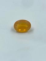 Opale de feu ovale naturelle de qualité supérieure 11x15mm 5.70 carats pour la fabrication de bijoux