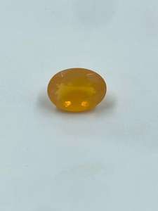 Gema de Ópalo de Fuego con Corte Ovalado, Natural, de la Mejor Calidad, 11x15mm, 5.70cts, para la Fabricación de Joyas - Product Image 6