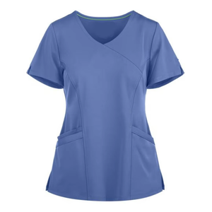 OFERTA ESPECIAL: Camisa de Uniforme Médico a Precio de Fábrica - Uniformes Médicos - Color Azul Marino - Product Image 6