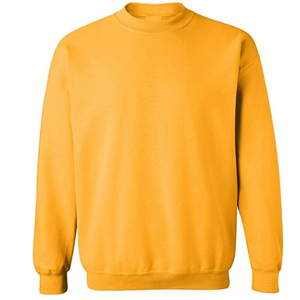 Sweat-shirt unisexe surdimensionné épais, col rond brodé sur mesure, pulls d'hiver pour hommes, techniques de teinture unie - Product Image 1