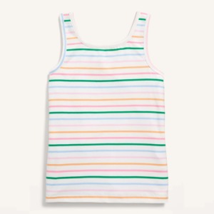 Stylish Girl Kids Tank Top <b>Lightweight</b> Soft Fabric Everyday Comfort Collection Girl Kids Tank Top Relaxed Fit <b>Lightweight</b> Casual - Product Image 4