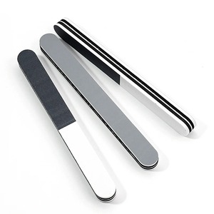 Ensemble professionnel de limes à ongles jetables double face en acier inoxydable avec disques de ponçage grain 100/180 - Product Image 4