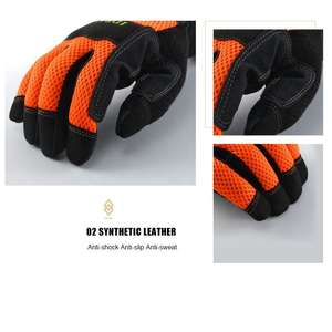 Guantes de Trabajo de Cuero de Alta Calidad de Fabricantes Directos de Fábrica, Colores y Diseños a Medida, Guantes de Cuero Resistentes para Trabajo Pesado - Product Image 6