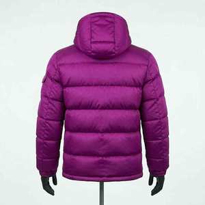 Trendy Winter Quilted Puffer <b>Jacket</b> for Men with Stand Collar Streetwear Style Comfortable <b>Padding</b> <b>Waterproof</b> Durable Stitching - Product Image 3