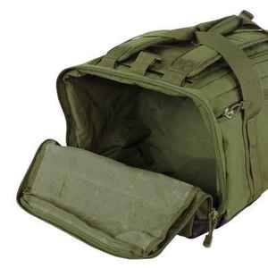 Large Capacity Tactical Duffel Bag Multi-Pocket Waterproof String Closure Hiking Travel Gym Outdoor <b>Storage</b> Shoulder Carry - Product Image 2