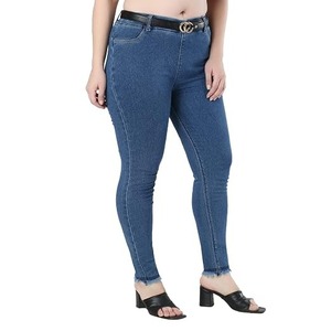 Jeans de Mezclilla Casuales de Peso Medio para Mujer, Corte Ancho, Ecológicos, Rotos, Modernos, a la Moda, Elegantes para el Día a Día - Product Image 3