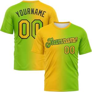 Camisetas de Béisbol de Manga Corta con Cuello Redondo y Estilo Degradado Personalizado para Fanáticos, Camisetas Deportivas de Moda con Diseño Transpirable y Estampado - Product Image 2