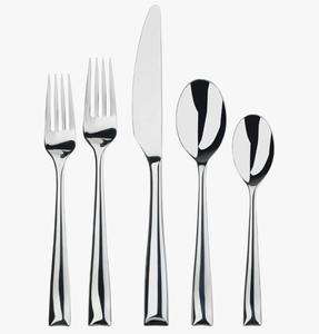 Juego de Cubiertos Moderno Premium de 20 Piezas para 4 Personas, Elegante Juego de Cuchillos, Tenedores y Cucharas para Cocina, Mesa de Comedor, Hogar y Restaurante a Bajo Costo - Product Image 1