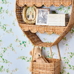 Organizador Ecológico, Suministro de Fábrica, OEM, Estante de Mimbre con Forma de Globo Aerostático para Habitación Infantil, Guardería, Organizador Boho para el Hogar, Hecho en Vietnam - Product Image 3