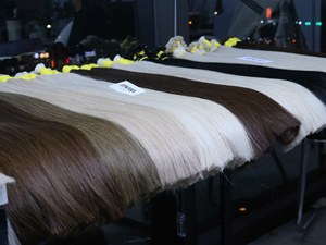 A granel Nasa Hair Machine Doble trama Color claro Onda natural Extensiones de cabello Remy vietnamita 50 cm 60 cm 100 gramos - Product Image 2