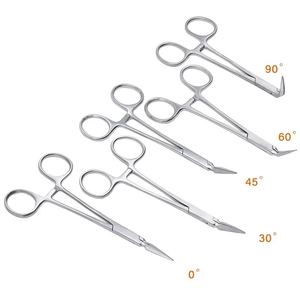 1 pieza Pinza dental manual para extracción mínimamente invasiva de raíces rotas y dientes del juicio tenso, con agarre ergonómico - Product Image 1