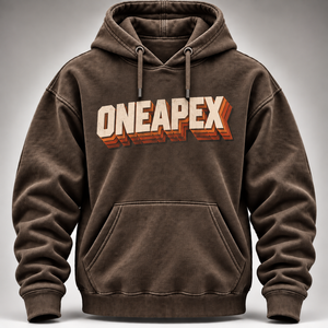 Sudaderas con Capucha Personalizadas Color Marrón 100% Algodón con Estampado Animal, Ropa Casual Urbana para Hombre, OEM ODM, Venta al Por Mayor - Product Image 1