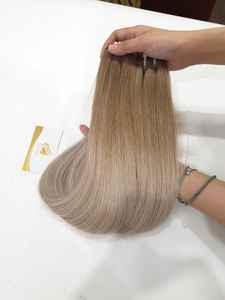 SDD Os Cheveux Raides Colorés Cheveux Vierges Vietnamiens Remy Grade 8-32 pouces Toutes Les Couleurs Haute Qualité Meilleur Prix De Gros Pas D'enchevêtrement - Product Image 5