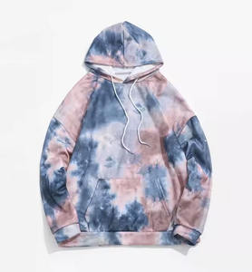 Sudadera con capucha de algodón de alta calidad para hombre, estilo tie-dye, manga larga, precio razonable, estilo perfecto, sudadera con capucha tie-dye para hombre. - Product Image 4