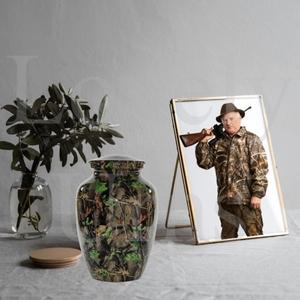 Urne funéraire Jungle pour cendres, récipient commémoratif, souvenir animalier inspiré de la nature, élégante, durable, qualité supérieure - Product Image 3