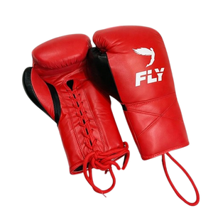 Gants de boxe Fly en gros, légers, pour entraînement et sparring, pour hommes et femmes, à lacets, antidérapants, pour Muay Thai, adultes - Product Image 1