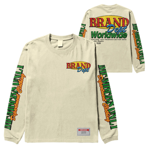 OEM Your brand Logo Long Sleeve T-Shirt Graphic Print O-Neck Men's <b>Pullover</b> Cotton Fleece Sweatshirt For Men Crew Neck <b>Jumper</b> - Product Image 1