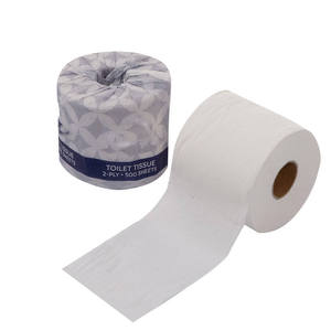 Disposable Custom Large Size Cheap Toilet <b>Paper</b> 2 Ply Soft Toilet Roll - Product Image 1