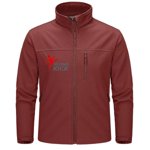 Chaqueta Softshell Impermeable y Transpirable para Hombre, de Secado Rápido, para Invierno y Actividades al Aire Libre, con Cuello Alto, Diseños OEM y ODM - Product Image 1