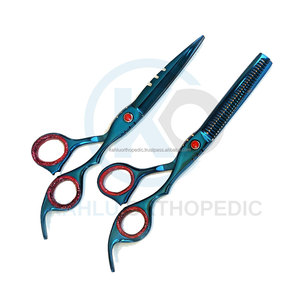 Tijeras Profesionales de Peluquería para Cortar el Cabello, Juego de Tijeras de Acero Inoxidable Afiladas para Adelgazar el Cabello, Kit Duradero para Diestros, Instrumento de Belleza - Product Image 6