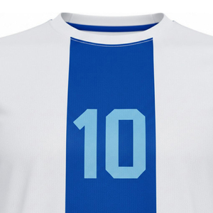 Uniforme de Fútbol de Manga Corta de Diseño Moderno, 100% Poliéster, Secado Rápido, Transpirable, con Nombre de Equipo Personalizado - Product Image 6