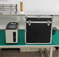 Kalibrator Suhu Blok Kering Portabel DeMei, Sensor Tungku Suhu Tinggi, Termometer RTD, Layar LCD, 220V, Garansi 1 Tahun