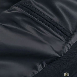 Chaqueta Varsity Econex Sports High Street para Hombre, Invierno, Forro Polar, Bordado Chenille Personalizado, Mangas de Algodón, Parches con Letras de Béisbol - Product Image 6