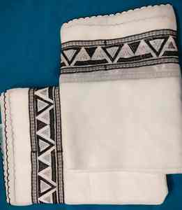 Vente chaude Meilleure Qualité Blanc Emmah Châle Haut Département Nom Musulman Soudanais IMMAH Châle Numéro Un en Afrique - Product Image 6