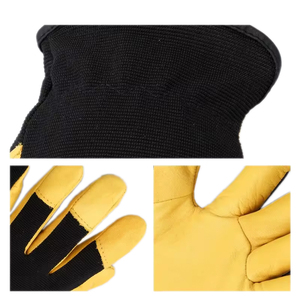 New Latest Design Top Quality Cowhide Leather Anti-Slip & Waterproof Assembly <b>Gloves</b> Soft <b>Driver</b> <b>Gloves</b> With Best Cheap Price - Product Image 4