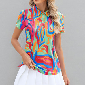 Polos de Golf Modernos y Cómodos para Mujer, Material de Secado Rápido de Primera Calidad, Ropa Deportiva Ligera, Estilo Diario - Product Image 5