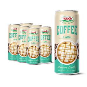 Bebidas de café de calidad superior 250ML Lata NAWON Vietnam Bebidas de café Exportador OEM/ODM Etiqueta privada Muestra gratis Certificación ISO GMP - Product Image 5