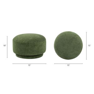 ฟูจิ 15 นิ้ว มอสกรีน เฟลซ์ ทีดี้ มัชรูม ฟุตสตูล ออตโตมัน - Product Image 6