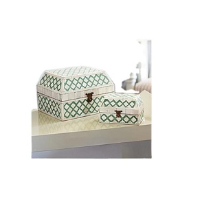 Caja de alta calidad para almacenamiento de joyas, anillo, brazalete, cajas de almacenamiento, diseño de múltiples cajas de embalaje de joyería de madera de la India - Product Image 1