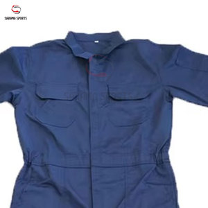 Combinaison de travail de haute qualité avec logo personnalisé, veste de travail multi-poches, ensemble de pantalon cargo, combinaisons de travail professionnelles - Product Image 2