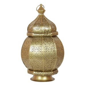 Fresh <strong>Unique</strong> Design Hollow Moroccan Metal Candle Lantern Indoor Use Home Decoration Stand Lantern for Wedding <strong>Lightning</strong> Decor - Product Image 2