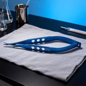 Castroviejo Manual Steel Needle Holder Micro-scissors-<b>Neurosurgery</b> Surgical Scissors-CE Certified Class I <b>Instrument</b> - Product Image 5