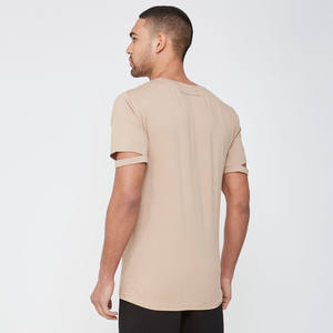 Camiseta de Manga Corta para Hombre, Estilo Juvenil Universitario 2025, Alta Calidad, 100% Algodón, 220g, Tejido Ecológico, Cuello Redondo, Lisa - Product Image 5