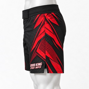 Shorts MMA personnalisés pour hommes, sublimation, entraînement de grappling, séchage rapide, extensibles, vêtements de combat athlétiques personnalisés, fabrication OEM pour le sport - Product Image 3
