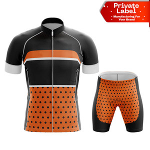Tenue de cyclisme sur mesure pour équipe, maillot de vélo personnalisé par sublimation, kit de cyclisme OEM d'usine, uniforme de cyclisme personnalisé avec motif et short assorti - Product Image 1