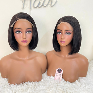 Venta al por mayor suave venta barato tendencia sedoso hueso recto extensiones de cabello 360 pre arrancado Peluca de pelo de encaje completo peluca Vietnamiens - Product Image 1