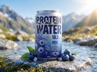 Boisson protéinée aux myrtilles en conserve Rita 330ml, prête à boire, fournisseur en gros, usine, OEM, ODM, marque privée