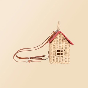 Panier de rangement géométrique moderne en rotin naturel Lydia House, respectueux de l'environnement - Product Image 2