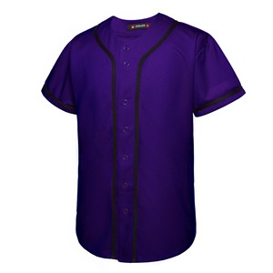 Chemise de baseball pour homme EALER BJ80 Series, boutonnée, manches courtes, style hipster, hip hop, uniforme sportif - Product Image 4