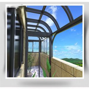 แบบพกพา Prefab Modular แก้ว Lowes House Orangery <span class=keywords><strong>Conservatory</strong></span> Sunroom แผงสำหรับ Solarium สำหรับขาย - Product Image 6