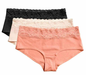 Ropa Interior Femenina de Fábrica Directa, Antiarrugas, Transpirable, Antibolitas, Tejida en Nailon, Tipo Bikini, Sin Costuras - Product Image 3