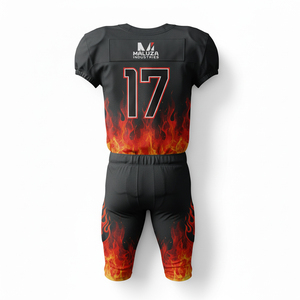 Uniforme de Fútbol Americano Personalizado con Sublimación Completa, Equipación de Equipo, Malla Transpirable, Tela de Secado Rápido para Todas las Ligas - Product Image 3