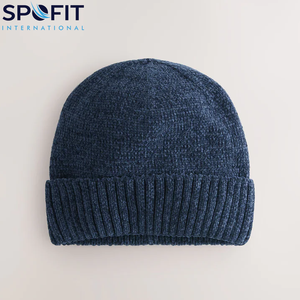 Gorro de punto cálido de invierno al por mayor, gorro escolar personalizado con estampado a la moda para hombre y mujer, gorros de Jacquard de diseño personalizado - Product Image 4